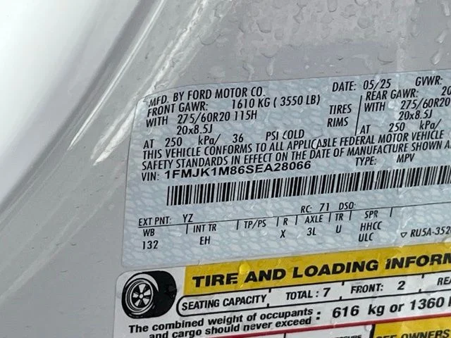 Certified Used 2025 White Ford Platinum image 39