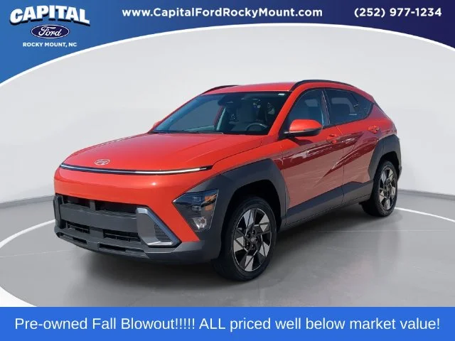 Used 2024 Orange Hyundai SEL image 1