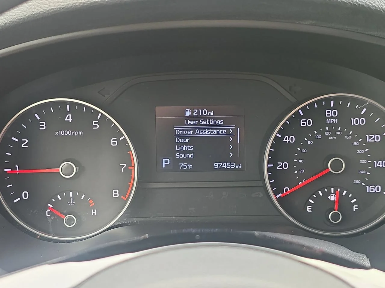 Used 2020 Black Kia LX image 14