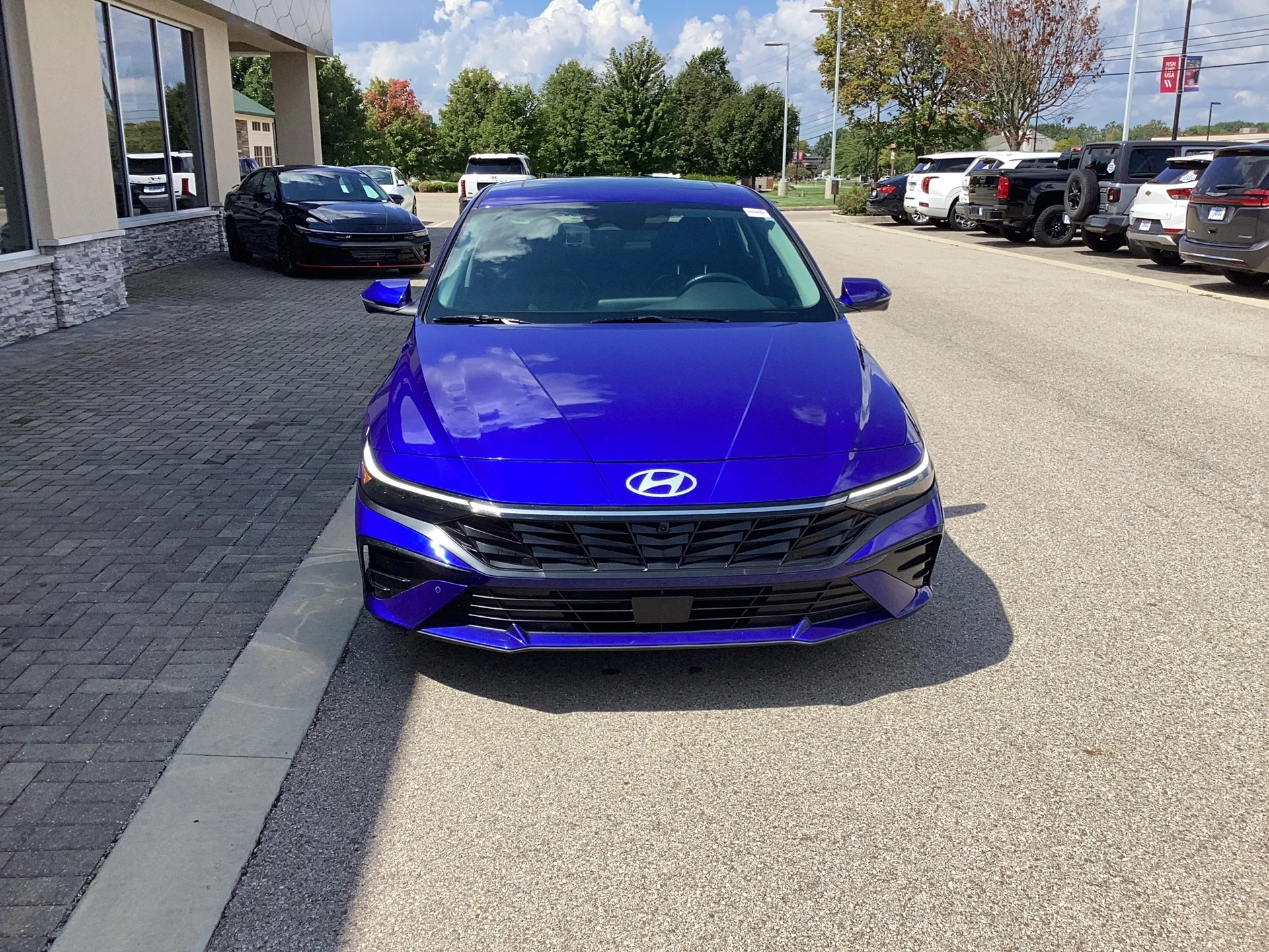 Certified Used 2024 Intense Blue Pearl Hyundai Limited image 10