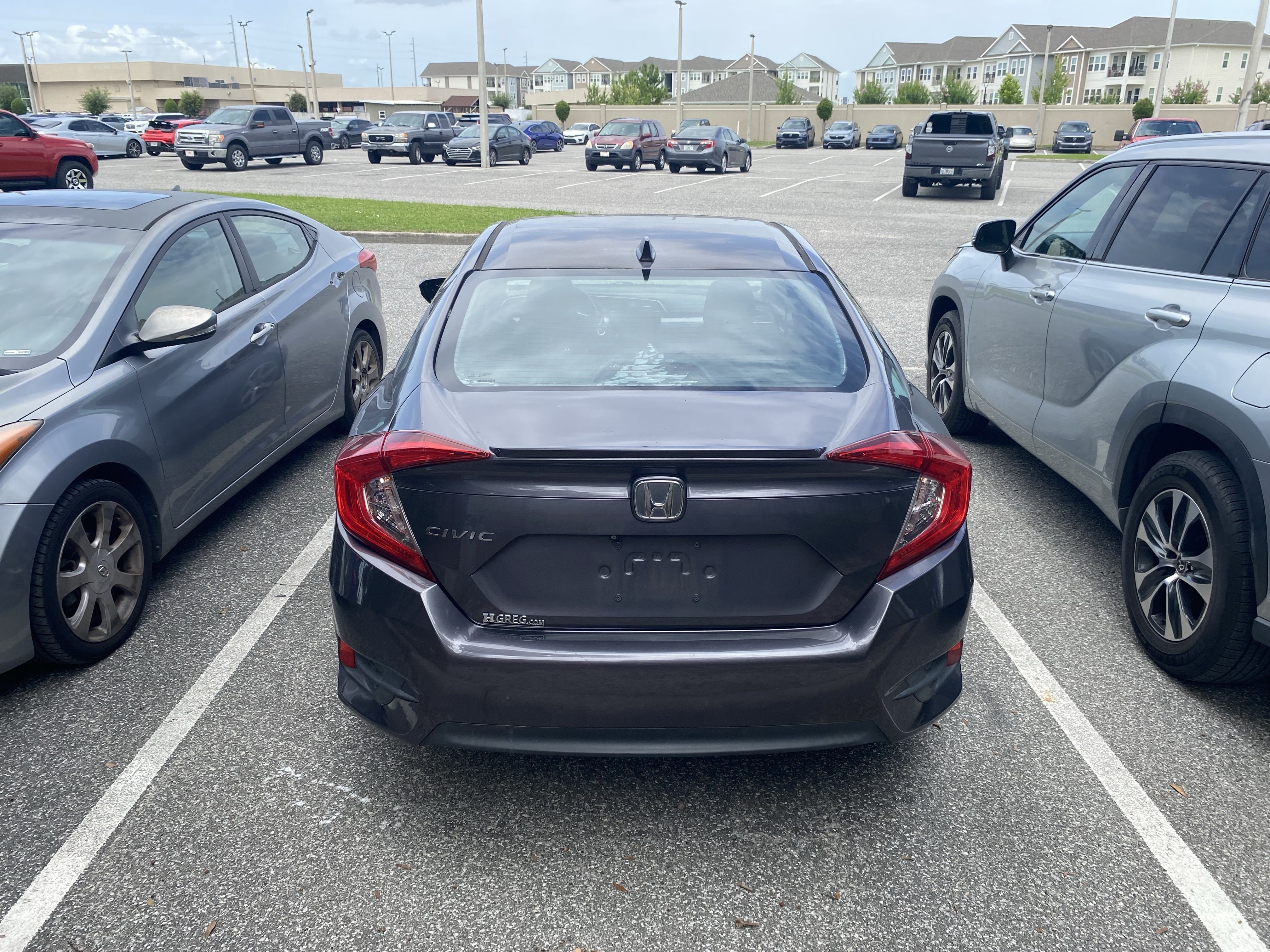 Used 2017 Modern Steel Metallic Honda EX-T image 17