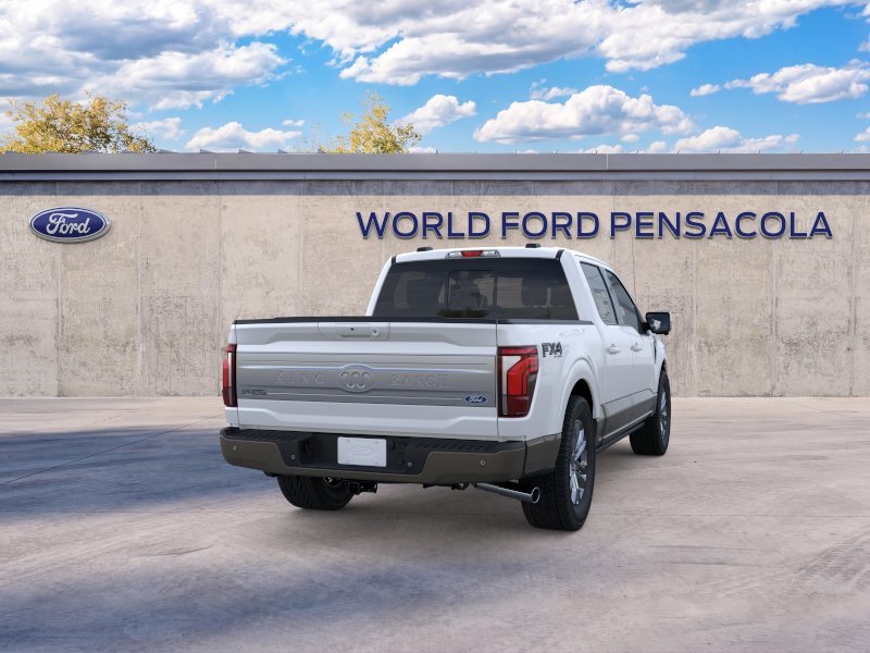 New 2026 Star White Metallic Tri-Coat Ford King Ranch® image 8