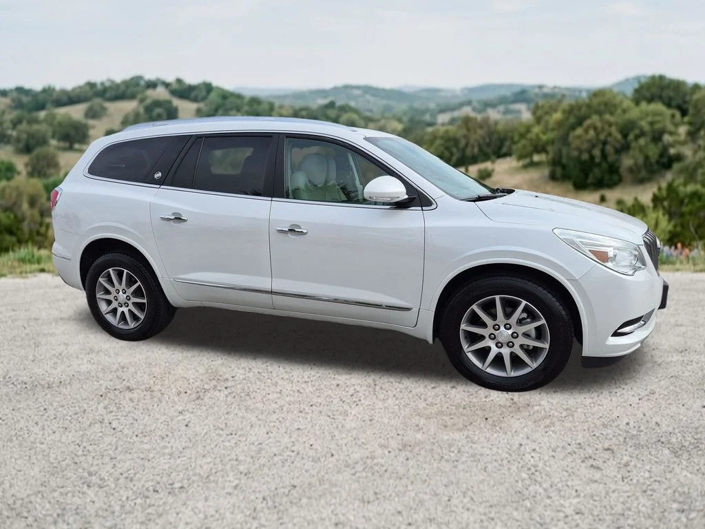 Used 2017 White Buick Leather Group image 14