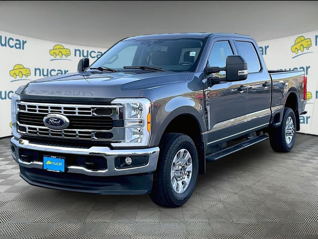 Used 2023 Carbonized Gray Metallic Ford XLT FX4 CrewCab image 3