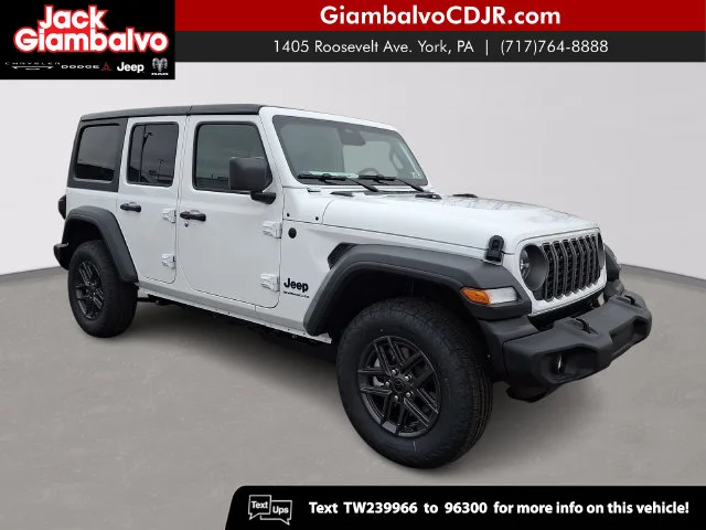 New 2026 White Jeep Sport S image 1