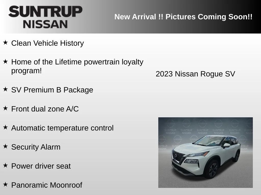 Used 2023 White Nissan SV image 6