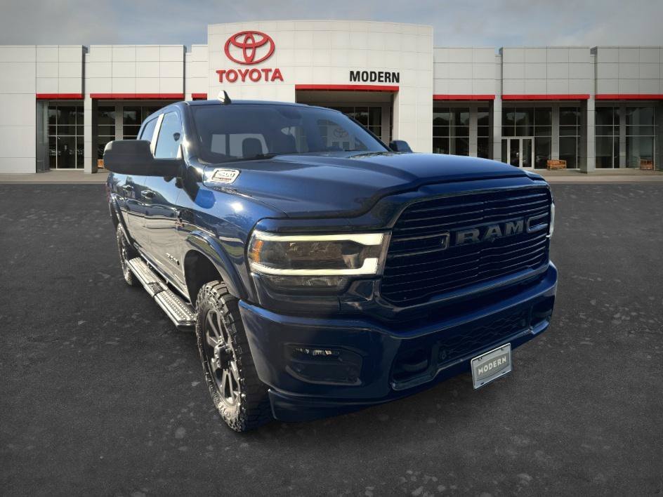 Used 2021 Patriot Blue Pearlcoat Ram Laramie image 3