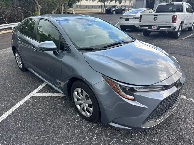 Certified Used 2022 Gray Toyota LE image 3