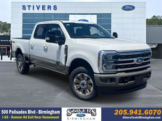 New 2026 White Ford King Ranch image 1