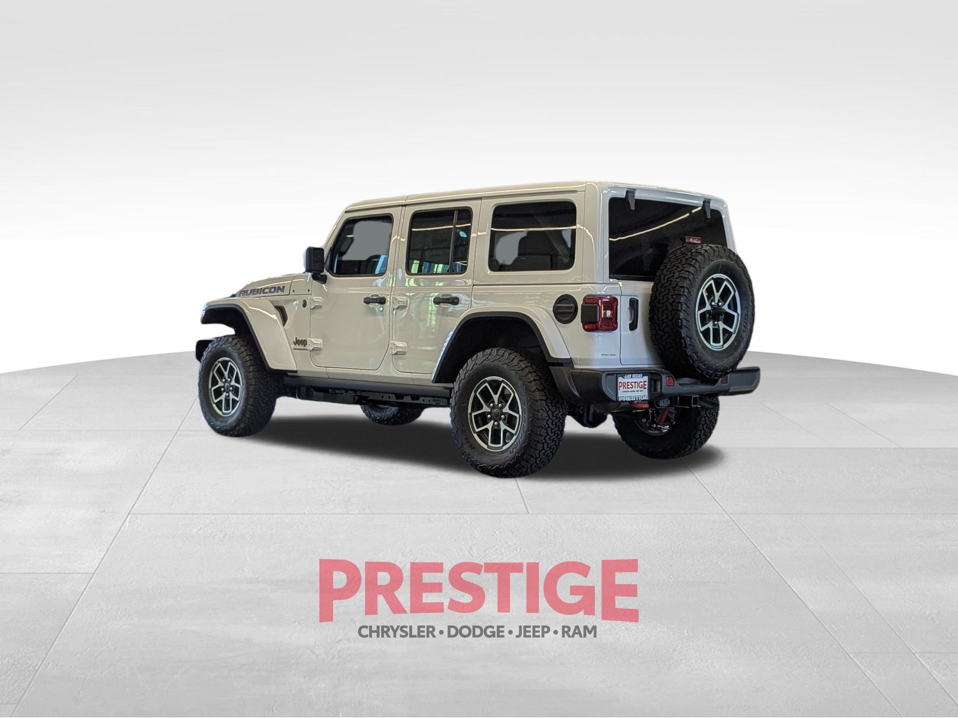 New 2026 Bright White Clearcoat Jeep Rubicon image 8