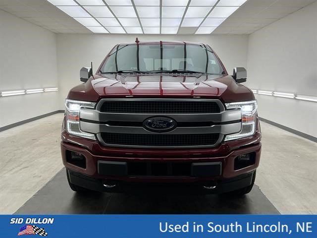 Used 2018 Ruby Red Metallic Tinted Clearcoat Ford Platinum image 2