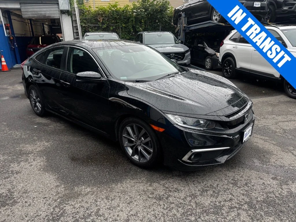 Certified Used 2019 Crystal Black Pearl Honda EX image 4