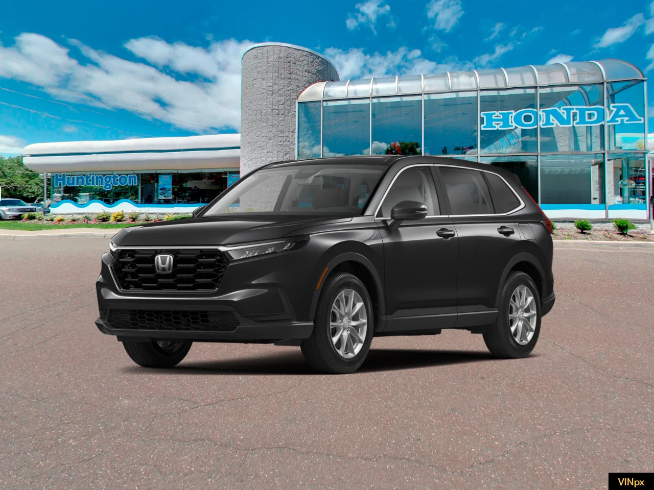 New 2026 Crystal Black Pearl Honda EX AWD image 1