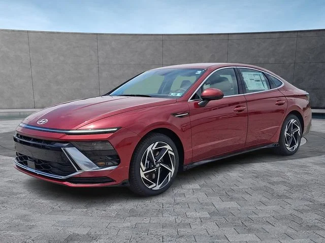 New 2026 Red Hyundai SEL Sport image 3