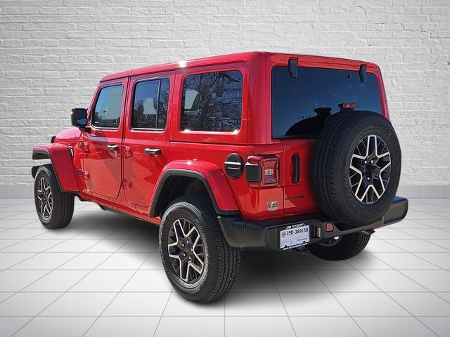 New 2026 Firecracker Red Clear-Coat Exterior Paint Jeep Sahara image 3
