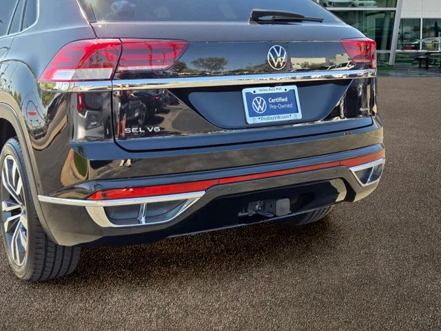 Certified Used 2023 Black Volkswagen 3.6L V6 SEL Premium R-Line image 6