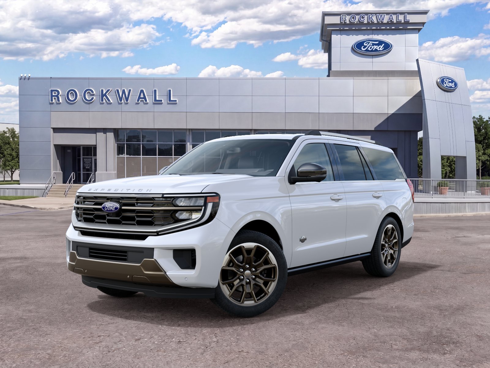 New 2027 Star White Metallic Tri-Coat Ford King Ranch® image 2