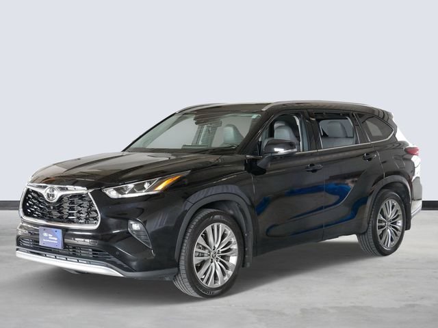 Used 2021 Midnight Black Metallic Toyota Platinum image 1