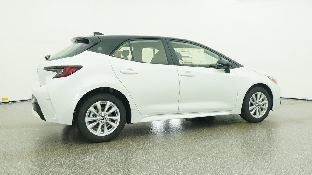 New 2027 Wind Chill Pearl with Black roof Toyota SE image 15