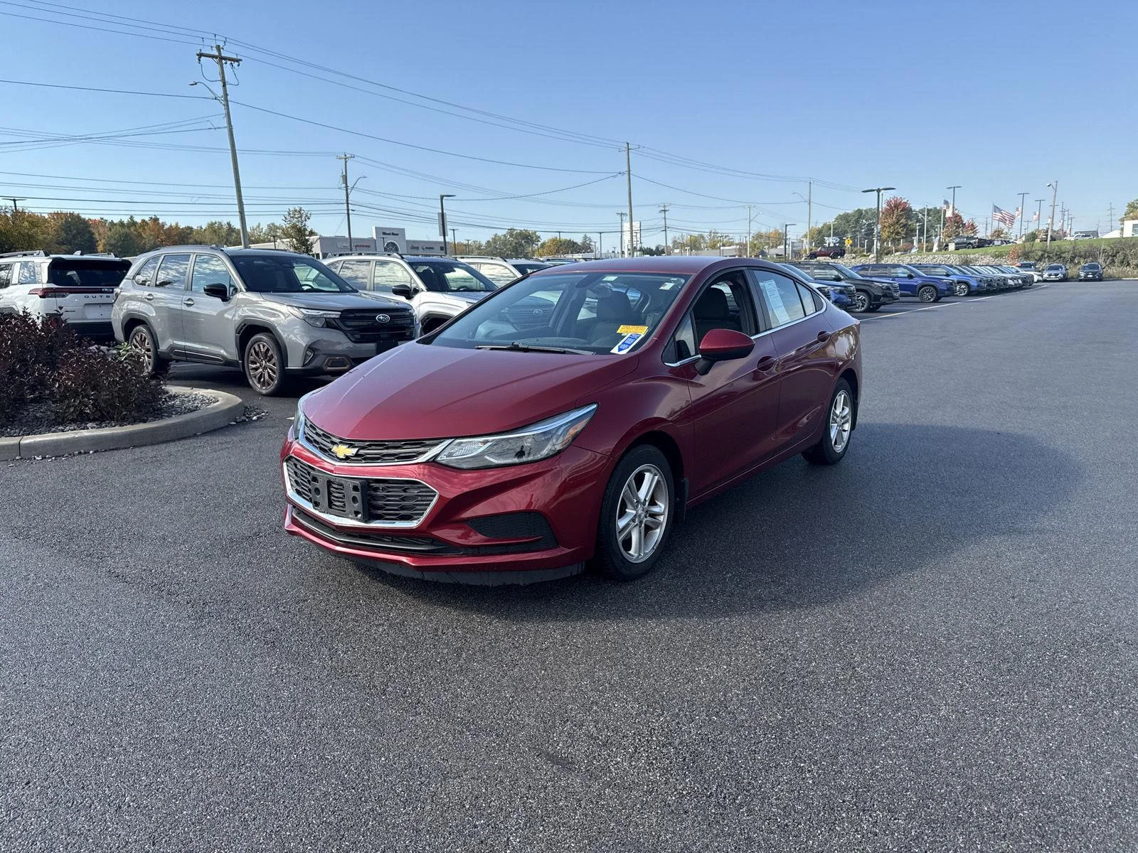Used 2017 Cajun Red Tintcoat Chevrolet LT image 6