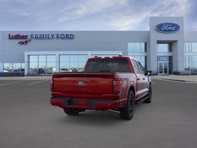New 2025 Rapid Red Metallic Tinted Clearcoat Ford XLT image 30