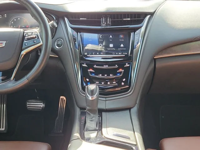 Used 2019 Gray Cadillac 3.6L Twin Turbo V-Sport Premium Luxury image 16