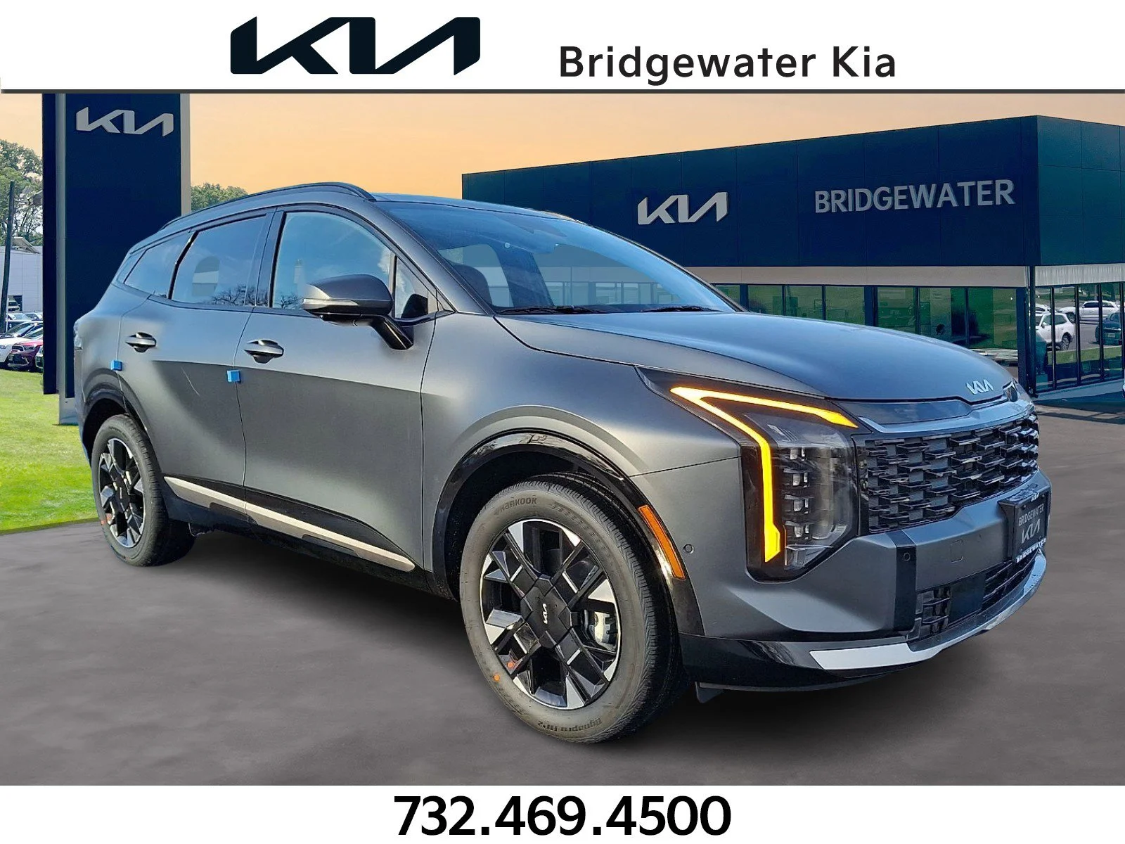 New 2026 Shadow Matte Gray Kia SX Prestige image 1