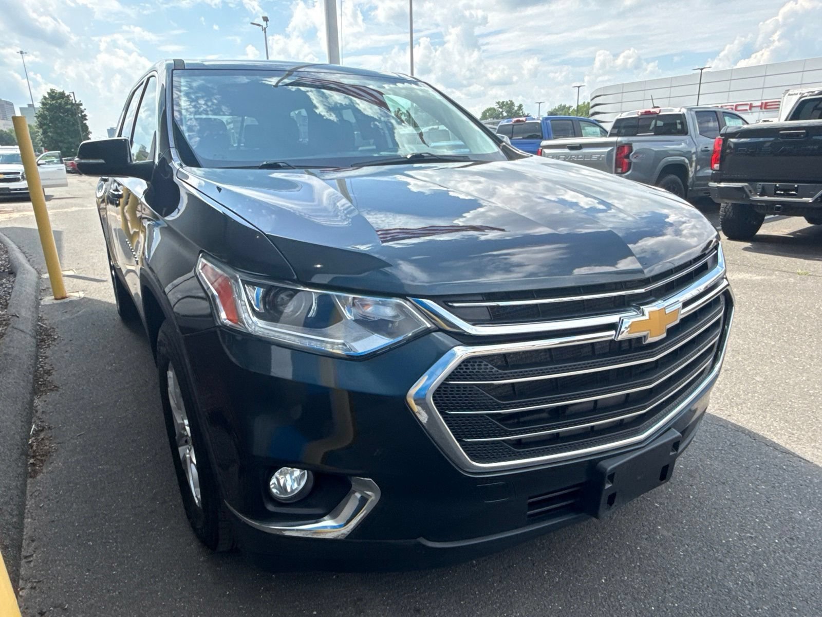 Used 2021 Graphite Metallic Chevrolet LT with Safety Assist image 4
