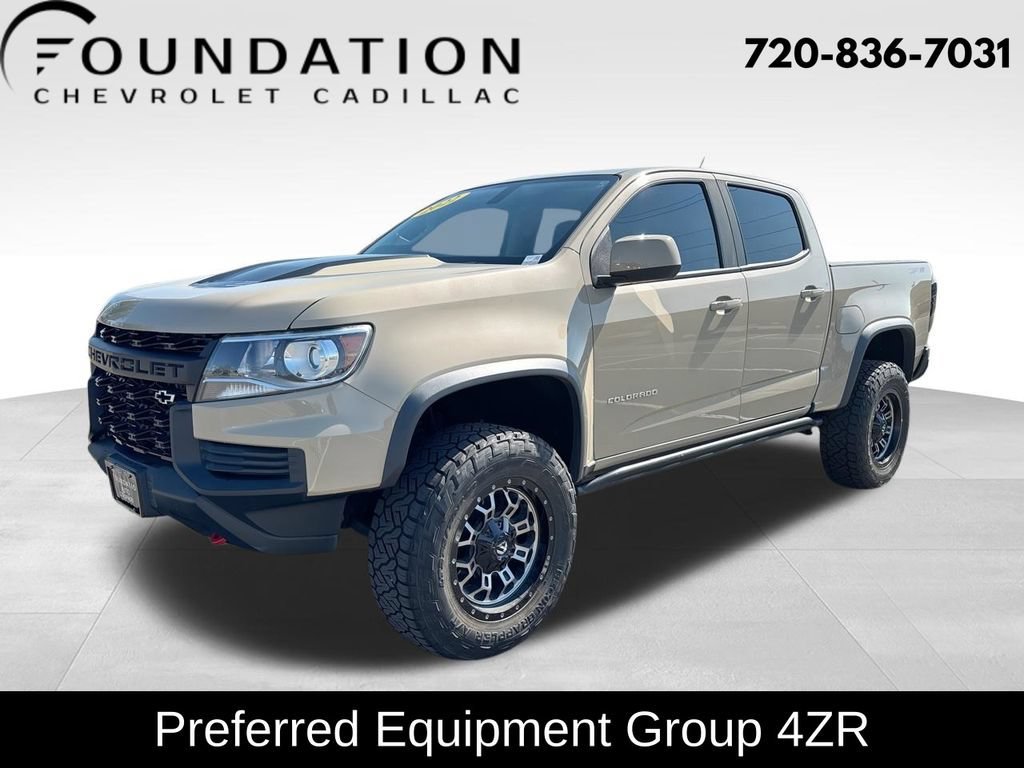 Used 2022 Sand Dune Metallic Chevrolet ZR2 image 1
