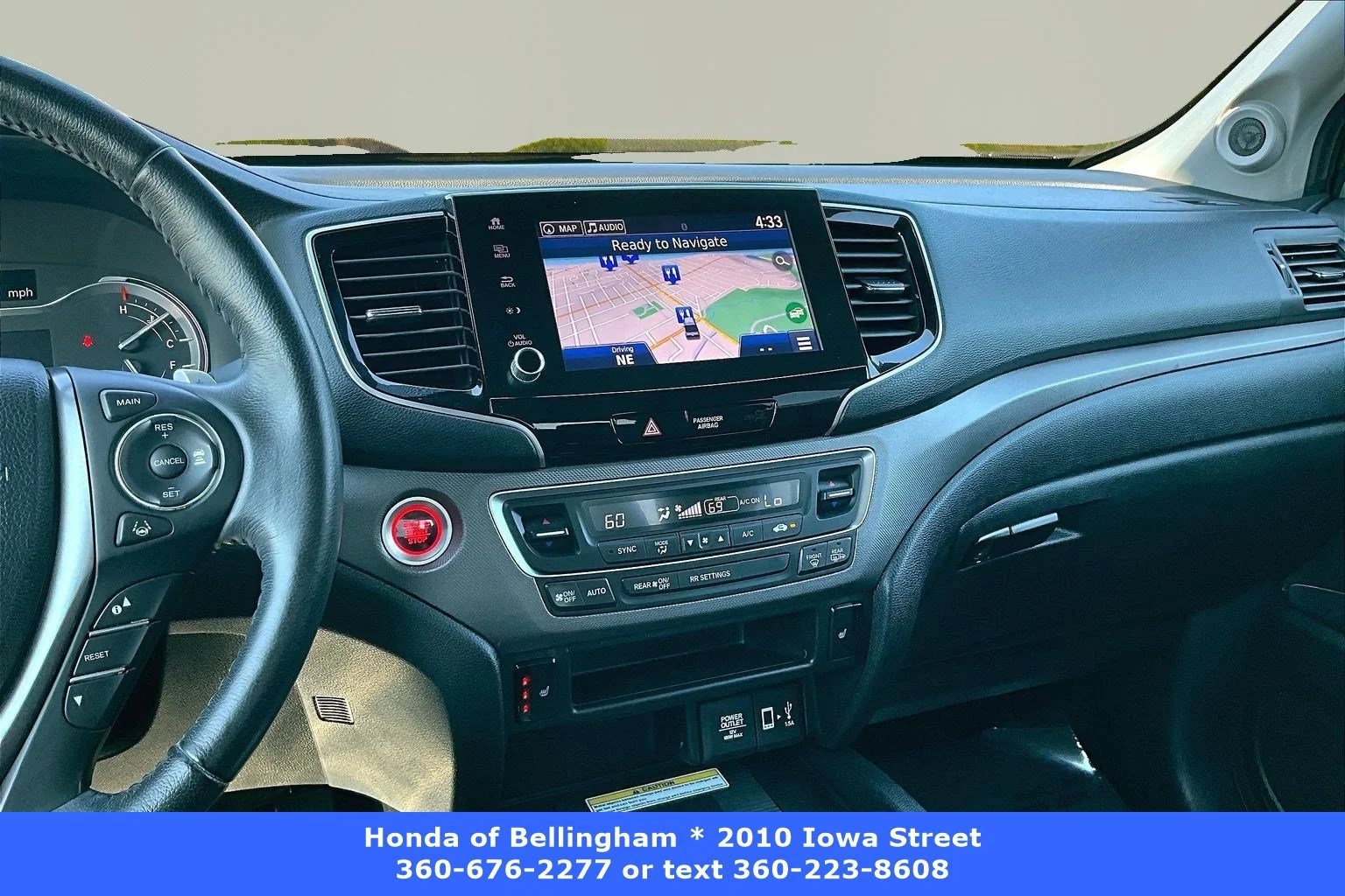 Certified Used 2023 Crystal Black Pearl Honda AWD RTL-E image 9