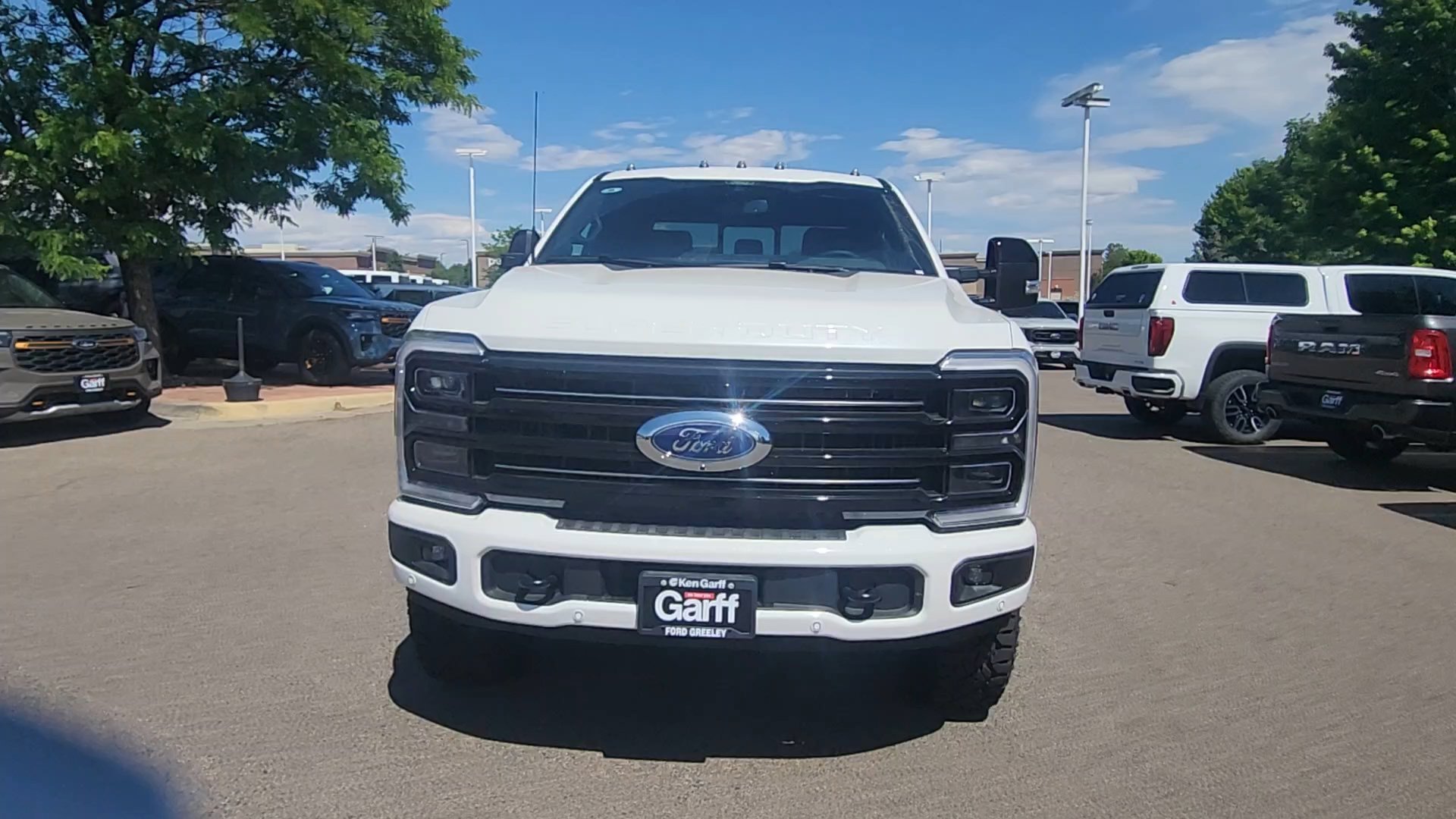 New 2026 Star White Metallic Tri-Coat Ford Platinum image 7