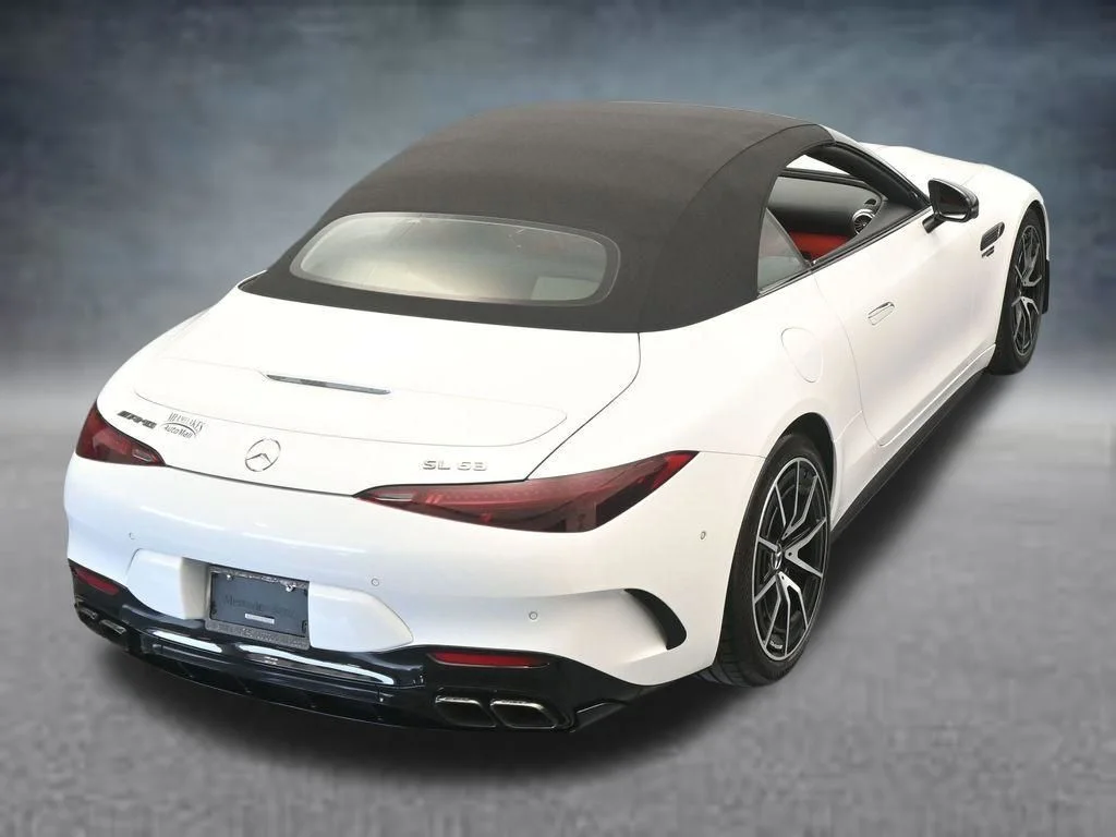 Used 2022 White Mercedes-Benz SL 63 AMG® image 60