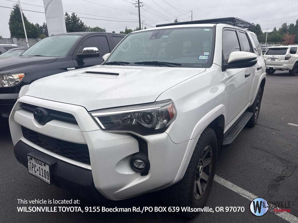 Used 2021 White Toyota TRD Off-Road Premium image 1