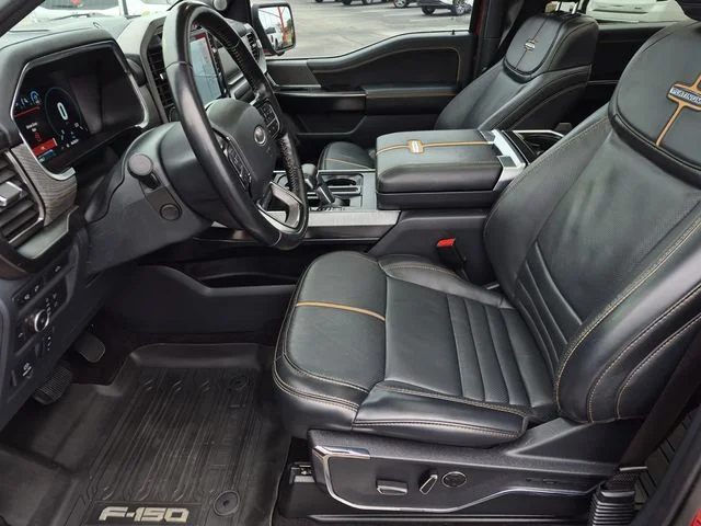 Used 2022 Red Metallic Ford Platinum image 14