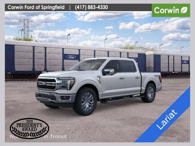 New 2026 Iconic Silver Metallic Ford Lariat® image 1