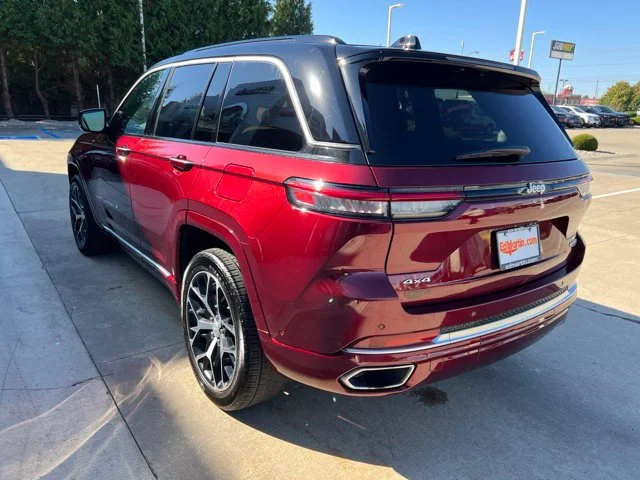 Certified Used 2025 Red Jeep Summit Reserve image 5