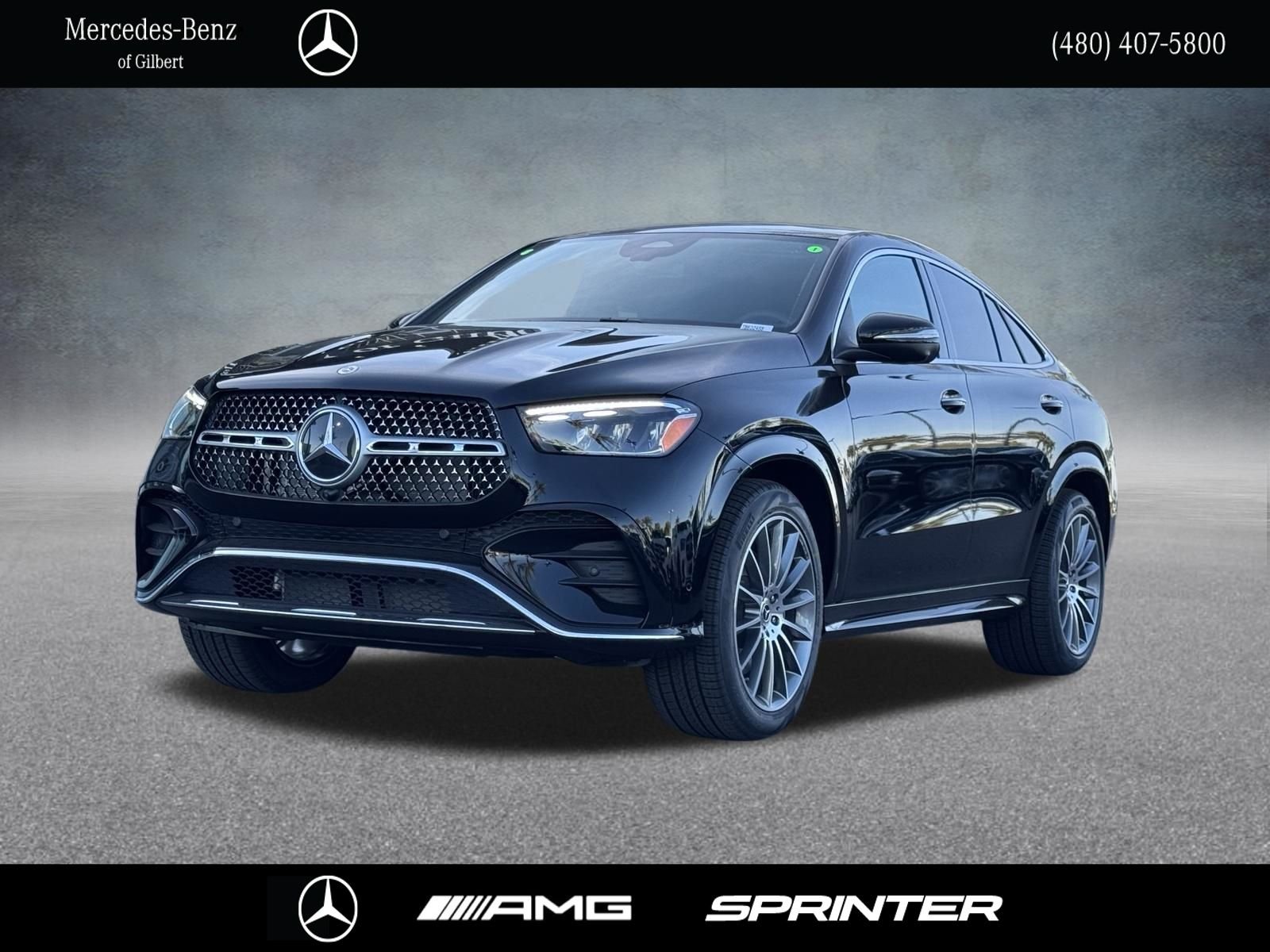 New 2026 Black Mercedes-Benz GLE 450 Coupe image 1