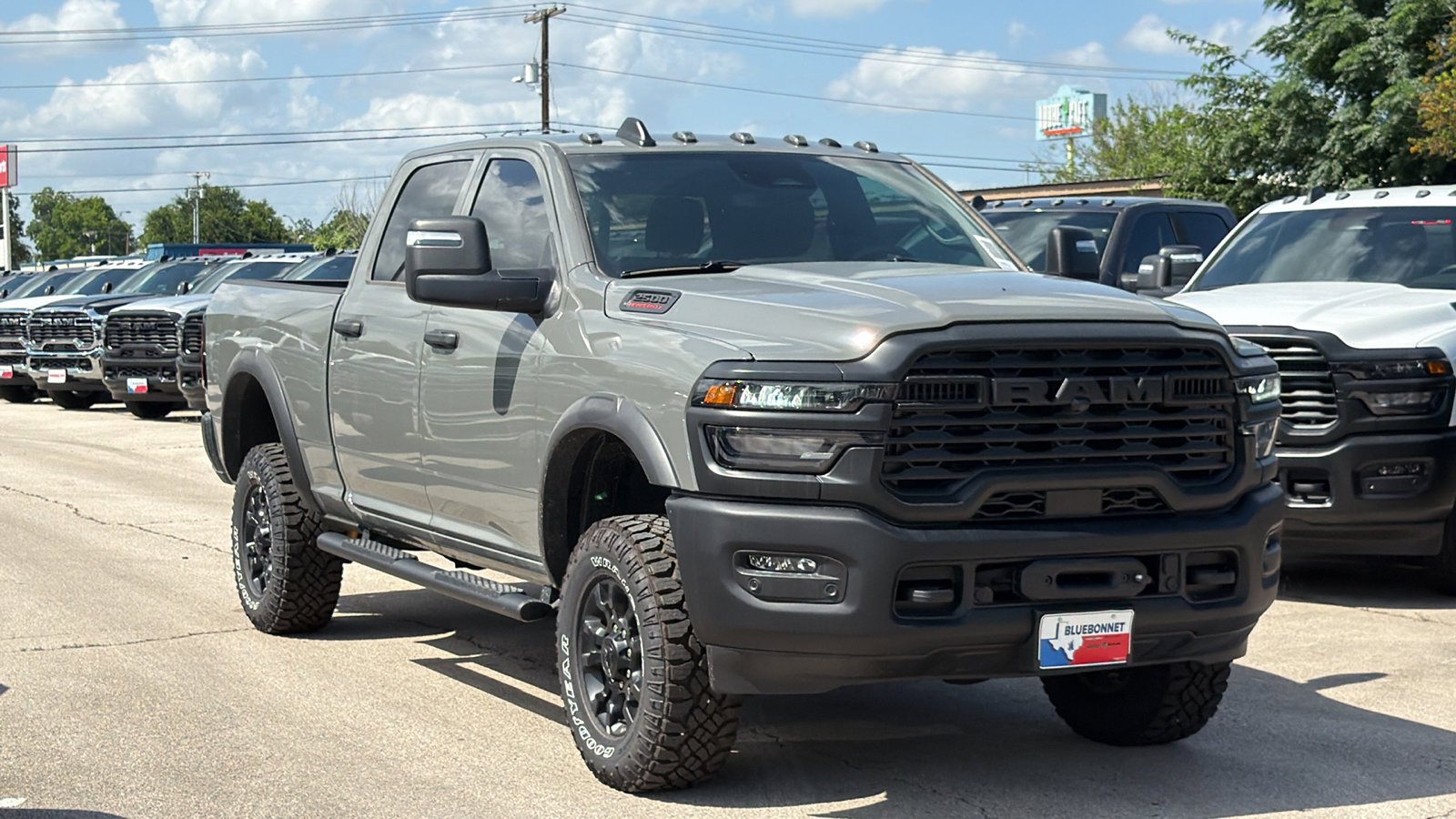 New 2026 Ceramic Gray Clear-Coat Exterior Paint RAM Tradesman image 3