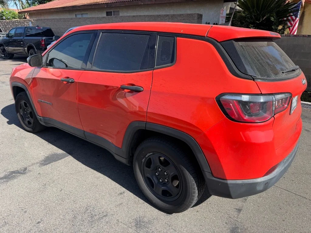 Used 2018 Orange Jeep Sport image 8