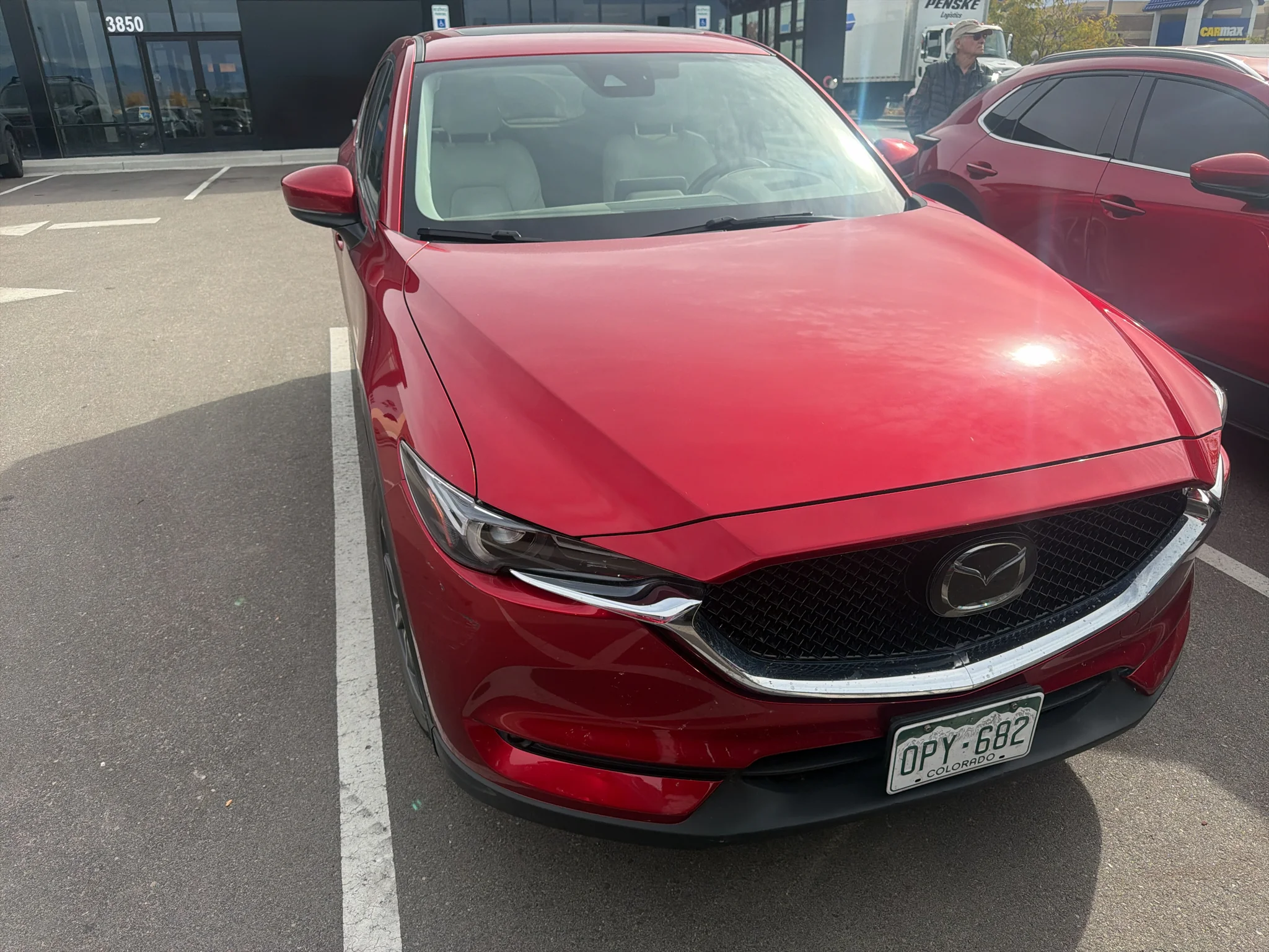Used 2017 Soul Red Crystal Metallic Mazda Grand Touring image 2