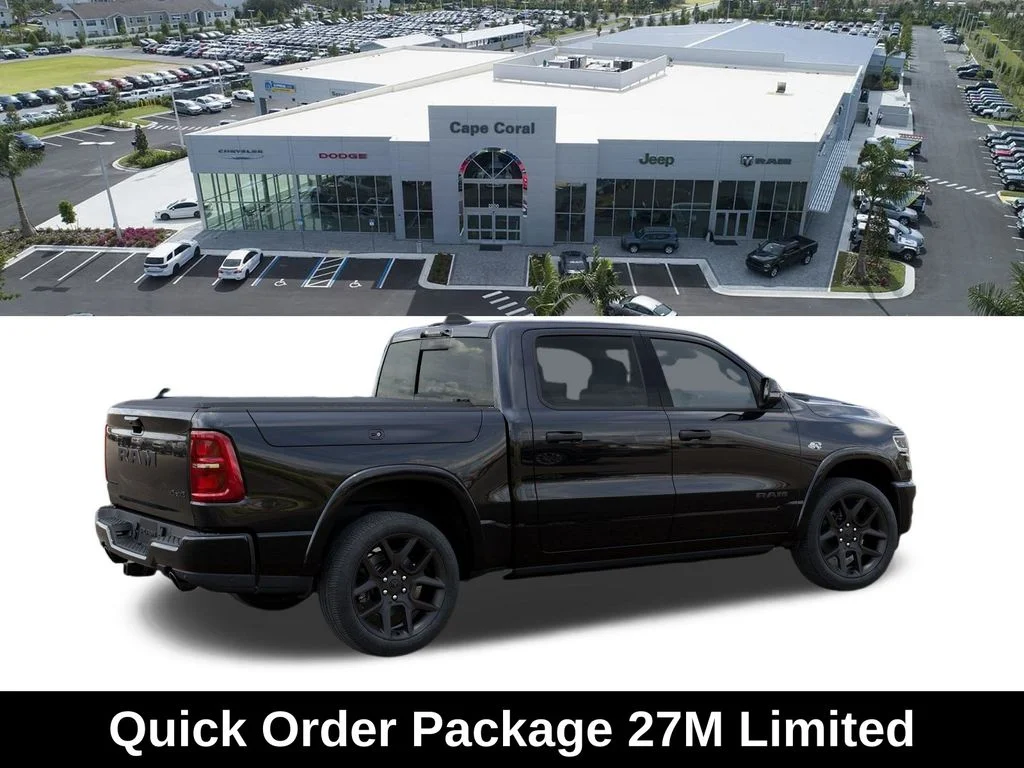 New 2026 Diamond Black Crystal Pearl-Coat Exterior Paint RAM Limited image 4
