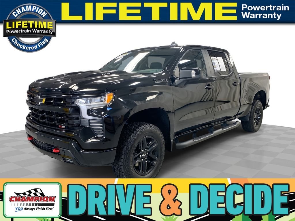Used 2024 Black Chevrolet LT Trail Boss image 1
