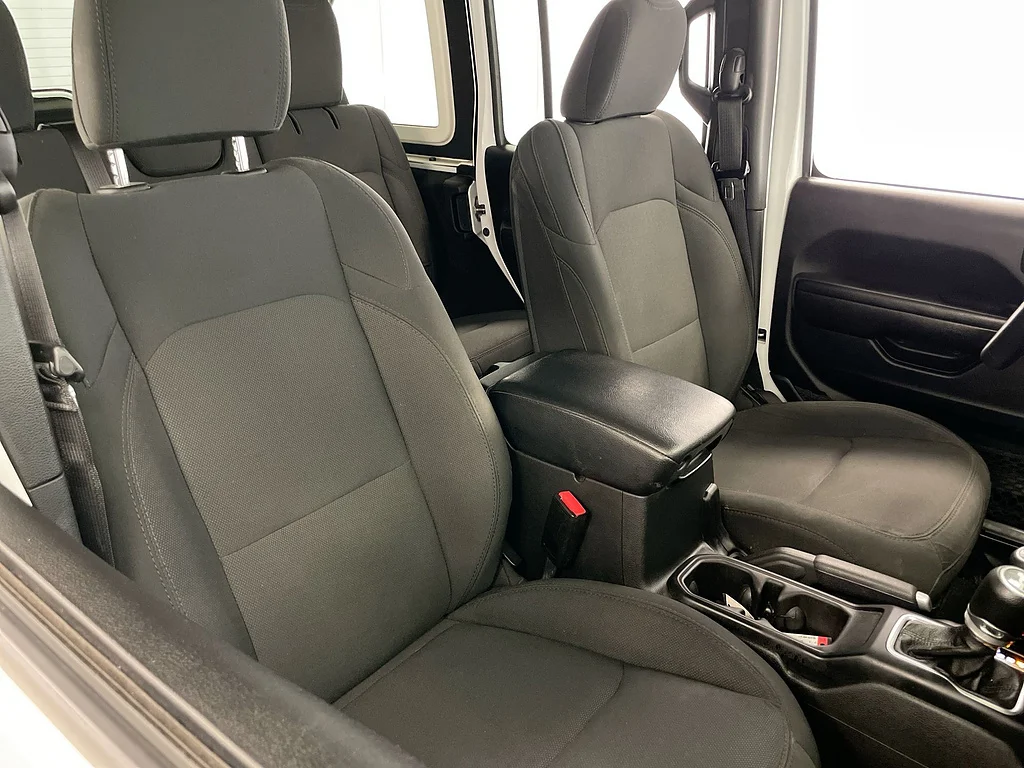 Used 2021 Bright White Clear Coat Jeep Willys image 28