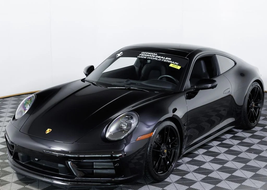 Used 2023 Black Porsche Carrera 4 GTS Manual image 11