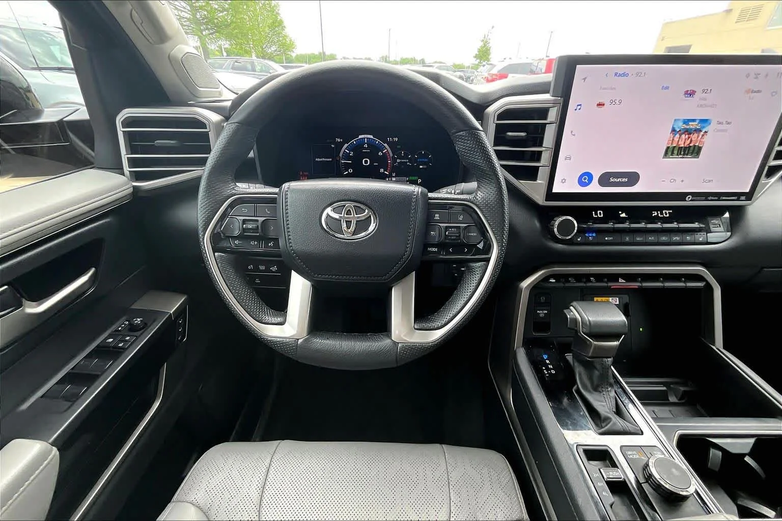 Used 2024 Midnight Black Metallic Toyota Limited Hybrid image 6