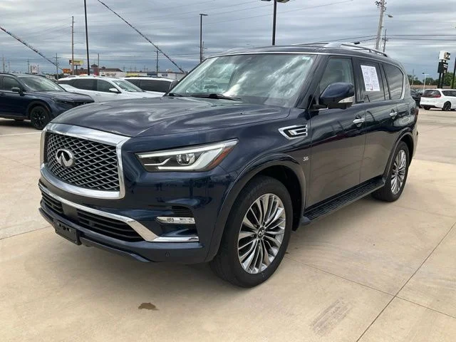 Used 2019 Blue INFINITI LUXE image 46