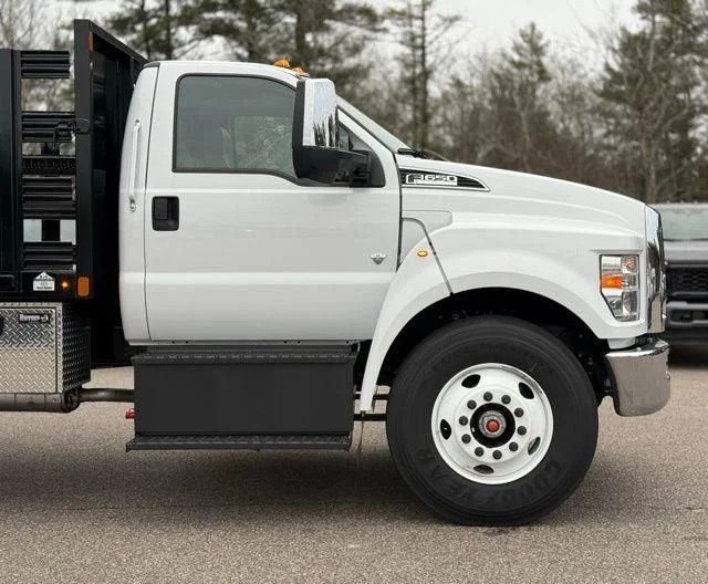 New 2026 Oxford White Ford F-650 Gas Straight Frame image 2