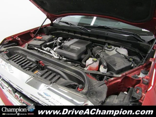 Certified Used 2025 Volcanic Red Tintcoat GMC SLT image 47