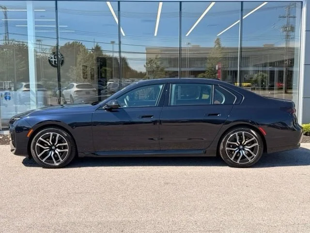 Used 2025 Carbon Black Metallic BMW 740i xDrive image 3