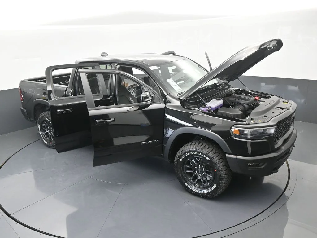 Used 2026 Diamond Black Crystal Pearlcoat Ram Rebel image 70